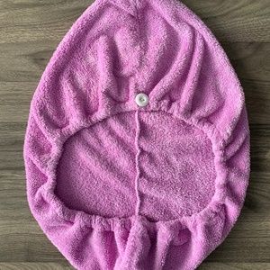 Purple Hair Towel Wrap Turban